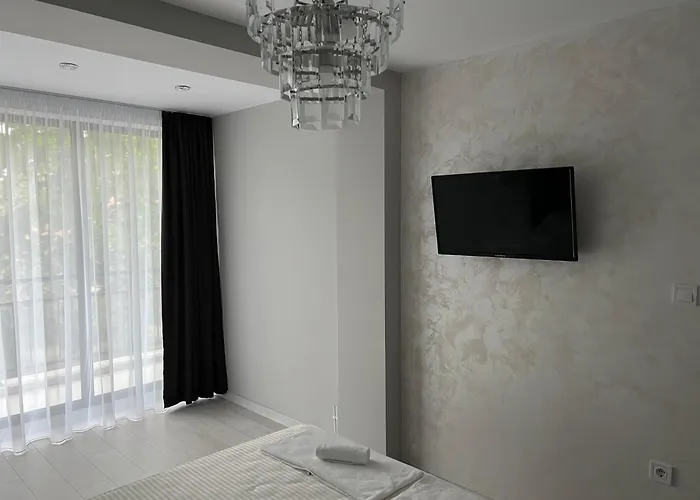 луксозни дарис-free Parking アパート *